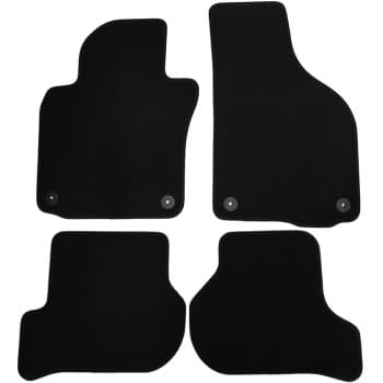 Tapis de voiture en velours adaptés pour VW Golf V / Jetta 2003-2007 4