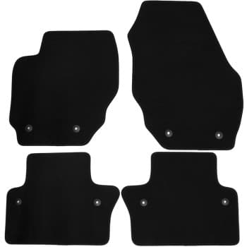 Tapis en velours pour Volvo V70 / XC70 2007-4 pièces