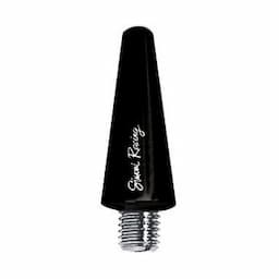 Antenne Simoni Racing en aluminium - Noir - Longueur 3cm