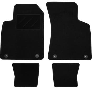 Tapis de Sol pour Audi TT 1999-2007 4 pièces