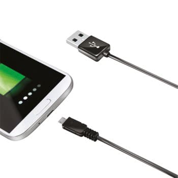 Celly Data cable micro usb 1 mètre noir