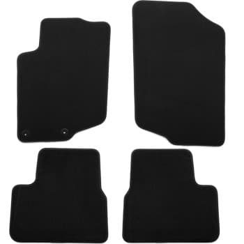 Tapis Velours pour Peugeot 207, 207CC 2006-2012 4 pièces