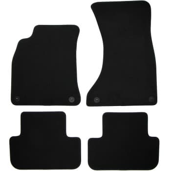 Tapis en velours pour Audi A4 2009-4 pièces