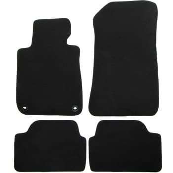 Tapis Velours pour BMW Serie 1 E87 / E88 2004-4 pièces