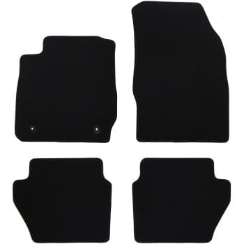 Tapis en velours pour Ford Fiesta 2012-4 pièces