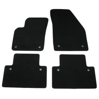 Tapis en velours pour Volvo S40 / V50 2004-2011 4 pièces