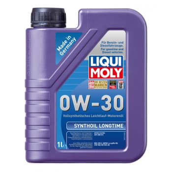 Huile moteur Liqui Moly Synthoil Longtime 0W30 A3/B4 1L