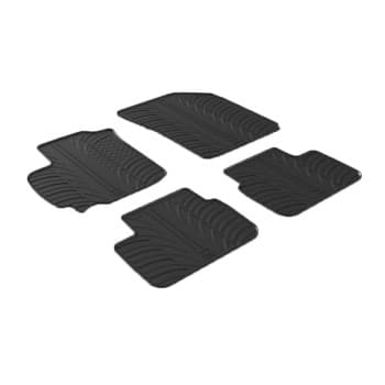 Tapis en caoutchouc adaptés pour Suzuki Swift 5 portes 2010- (4 pièces)