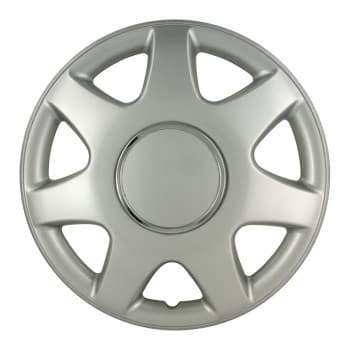 Jeu d'enjoliveurs de roue Florida 15 pouces argent