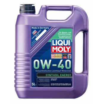 Huile moteur Liqui Moly Synthoil Energy 0W40 A3/B4 5L