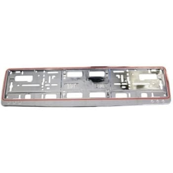 Support de plaque d'immatriculation 'Europe' chromé