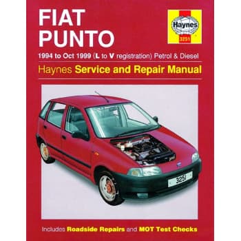 Haynes Manuel d'atelier Fiat Punto Essence & Diesel (1994-1999)