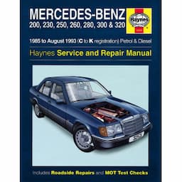 Manuel d&#39;atelier Haynes Mercedes-Benz 124 Essence &amp; Diesel (1985-Août 1993)