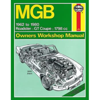 Manuel d'atelier Haynes MGB (1962-1980)