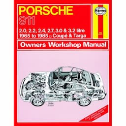 Haynes Workshop manuel Porsche 911 (1965-1985)