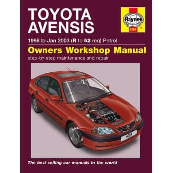 Haynes Workshop manuel Toyota Avensis Essence (1998-2003)