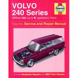 Haynes Workshop manual Volvo 240 Series essence (1974-1993)