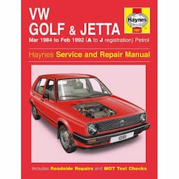 Haynes Workshop manual VW Golf &amp; Jetta Mk 2 Essence (1984-Fév 1992)