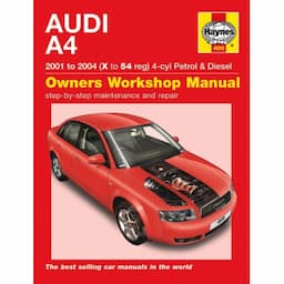 Haynes Workshop manual Audi A4 essence et diesel (2001-2004)