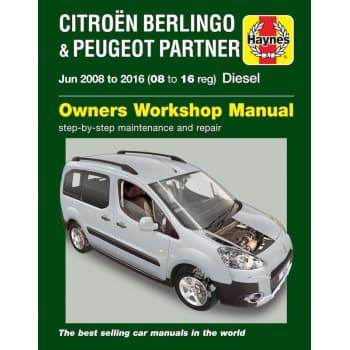Manuel d'atelier Haynes Citroën Berlingo & Peugeot Partner (2008-2016)