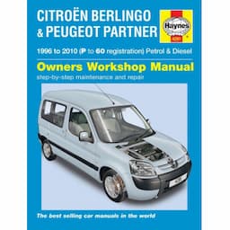 Manuel d&#39;atelier Haynes Citroën Berlingo &amp; Peugeot Partner essence et diesel (1996-2010)