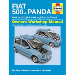 Haynes Workshop manual Fiat 500 &amp; Panda (2004-2012)