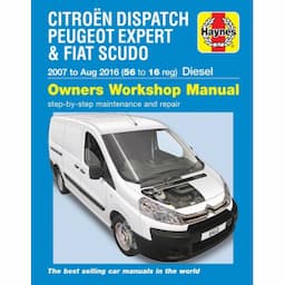 Haynes Manuel d&#39;atelier Fiat Scudo, Peugeot Expert diesel (2007-2016)