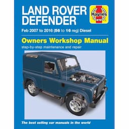 Haynes Workshop manuel Land Rover Defender diesel (février 2007-2016)