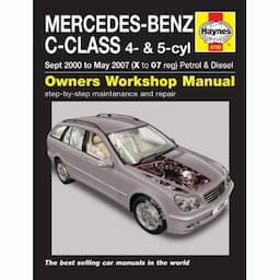 Manuel d&#39;atelier Haynes Mercedes-Benz Classe C essence et diesel (Sept 2000-Mai 2007)