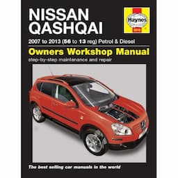 Manuel d&#39;atelier Haynes Nissan Qashqai Essence &amp; Diesel (2007-Jan 2014)