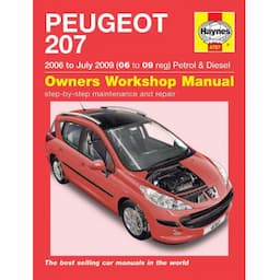 Manuel d&#39;atelier Haynes Peugeot 207 essence et diesel (2006-juillet 2009)