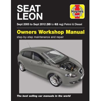 Manuel d'atelier Haynes Seat Leon (Sep 2005-Sep 2012)