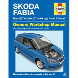 Haynes Workshop manual Skoda Fabia (Mai 2007-Dec 2014)