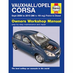 Manuel d&#39;atelier Haynes Opel Corsa Essence &amp; Diesel (Sept 2006 - 2010)