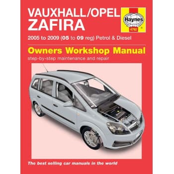 Manuel d'atelier Haynes Opel / Opel Zafira Essence & Diesel (2005-2009)
