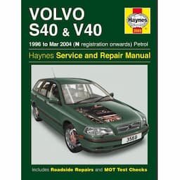 Haynes Workshop manual Volvo S40 &amp; V40 Essence (1996 - Mars 2004)