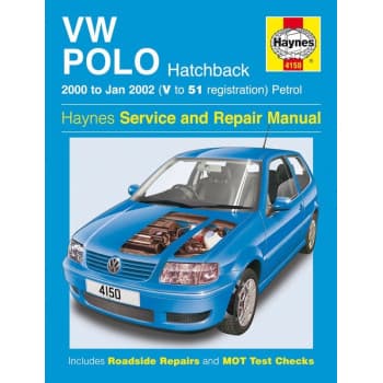 Haynes Workshop manuel VW Polo Essence (2000 - Jan 2002)
