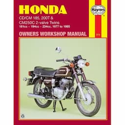 Honda CD / CM185 200T & CM250C Twins à 2 soupapes (77-85)