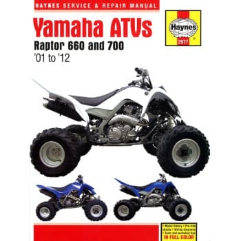 VTT Yamaha Raptor 660 & 700 (01 - 12)