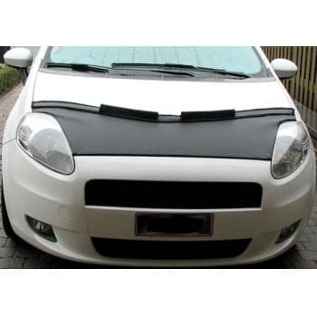 Bra de Capot Protège Fiat Grande Punto 2005-2008 noir