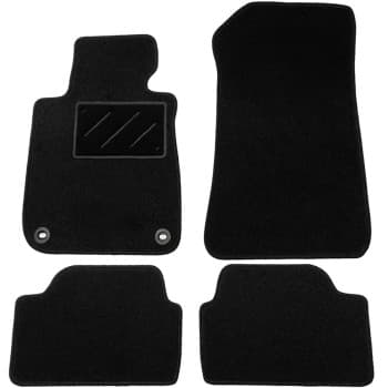 Tapis voiture pour BMW Serie 1 E87 / E88 2004-4 pièces