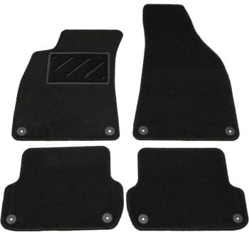 Tapis voiture pour Audi A4 2005-2008 4 pièces