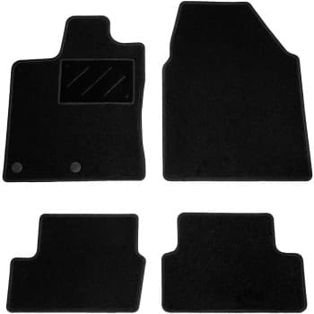 Tapis de voiture pour Nissan Qashqai 2010-2013 4 pcs