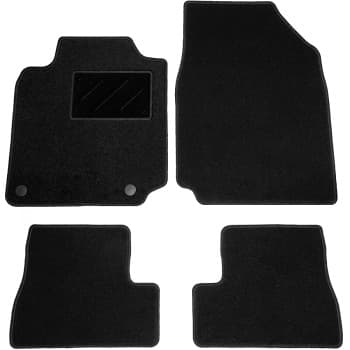 Tapis voiture pour Nissan Micra K12 2003-2009 4 pièces