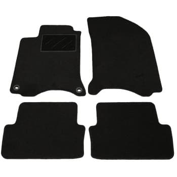 Tapis voiture pour Renault Laguna II 2001-2007 4 pièces