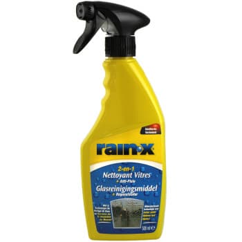 Nettoyant à vitres Rain-X 2 en 1 + anti-pluie 500 ml