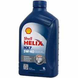 Huile moteur Shell Helix HX7 5W40 A3/B3/B4 1L