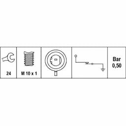 Indicateur de pression d'huile