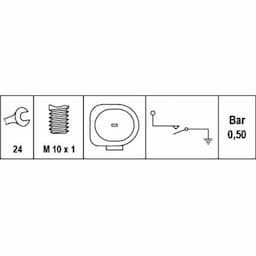 Indicateur de pression d'huile