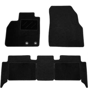 Tapis de voiture pour Renault Scenic II 2003-2009 swb 5 pcs